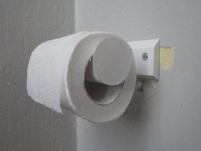 toilet paper handling bathroom 3d print model - Mito3D