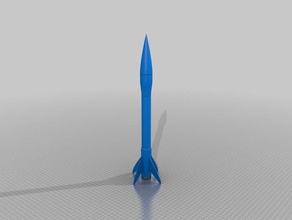 magitronic roket hobi özelleştirilmiş 3d print model - Mito3D