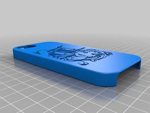 chappie yolandi iphone5 caso v 2 La impresión en 3d 3d print model - Mito3D