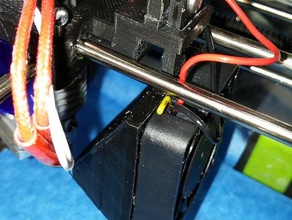 e3dv6 fan duct mount makibox 3d-Drucker Teile 3d print model - Mito3D