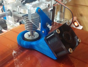 sunhokey prusa i3 cooling fan duct 3d printer parts 3d print model - Mito3D