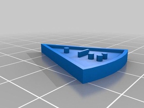 fraction learning kit braille - made smaller 3d print model - Mito3D