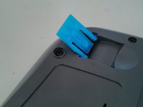 logitech ex110 teclado clip equipo los clips pieza de repuesto elevador 3d print model - Mito3D