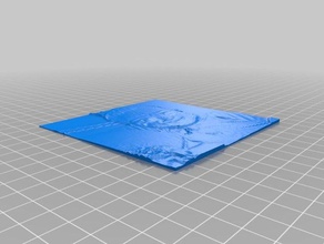 vishnu-test 2d-Kunst kundengebundene 3d print model - Mito3D