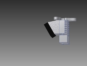 e3d cyclops mount rostock max v2 3d printer parts 3d print model - Mito3D