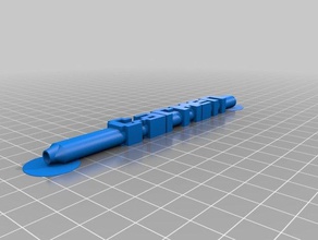 carmen bic word pen only office customized 3d print model - Mito3D
