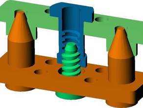 modular connectors construction toys robotics screw 3d print model - Mito3D