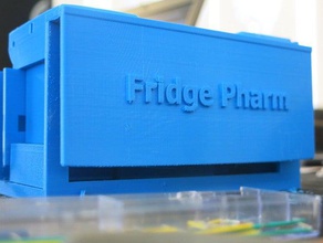 fridge pharm kitchen & dining inventory organization organizer refrigeration refrigerator 3d print model - Mito3D