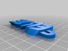 meu personalizados iamburny do texto - ellie organização personalizado 3d print model - Mito3D