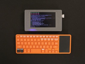 5in 2 raspberry pi taşınabilir bilgisayar adafruit ekran kasa gadget Kipa yükselir, powerboost 3d print model - Mito3D