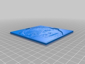 runnymede 2d art su misura 3d print model - Mito3D