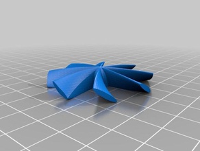 my customized improved parametric propeller 2 r c vehicles 3d print model - Mito3D