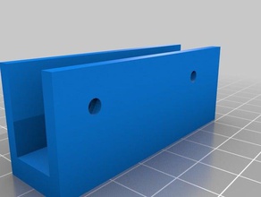 frame rail holder decor 3d print model - Mito3D