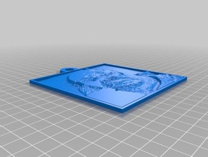 mi personalizados lithopane Arte en 2d personalizado 3d print model - Mito3D