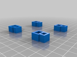 male fan connectors other openscad 3d print model - Mito3D