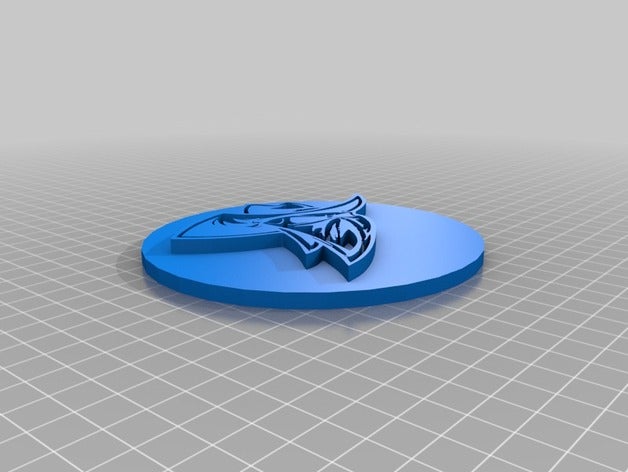 pirate logo coin 3d printing skeleton skull 3D print model - Mito3D
