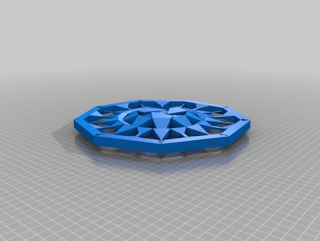 Sonne-Abzeichen Skulpturen - Abzeichen Sonne 3D print model - Mito3D