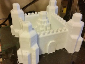 château de sable hexagonal jouets construction plage jouet buildacastle hexagone bac à 3d print model - Mito3D