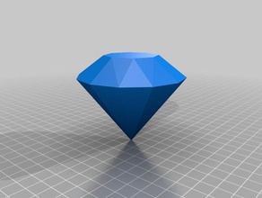 my customized diamond customizer 3d print model - Mito3D
