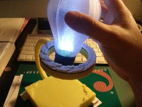 wireless induttanza lampadina alta scuola lightitup il vapore staminali tecnologia tvy 3d print model - Mito3D