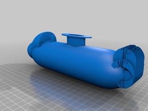 submarine 3d printing makeitfloat 3d print model - Mito3D