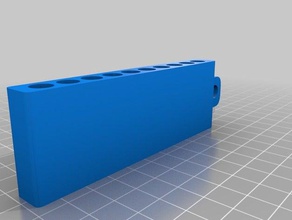 my customized golf tee carrier sport & outdoors 3d print model - Mito3D