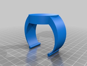 watch round dial 3d printing 3d print model - Mito3D