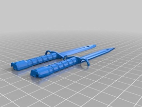 bayonet csgo sliced props 3d print model - Mito3D