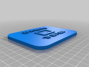 sign 3d printing signs & logos customized 3d print model - Mito3D
