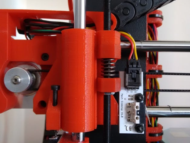 anti reação suporte da mola prusa i3 Impressora 3d acessórios anti-jogo hephestos a primavera 3D print model - Mito3D