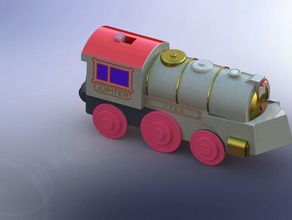 train model 3d printing 3d print model - Mito3D
