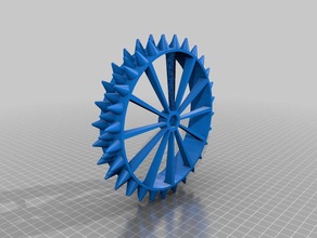 cortador de grama roda robótica corta-relvas robô 3d print model - Mito3D