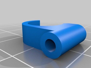 clip de cable diy el 3d print model - Mito3D