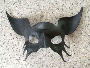 molded mask - version 2 costume 3d print model - Mito3D