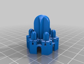 buildacastle concours - wip les mathématiques de l'art customizer 3d print model - Mito3D