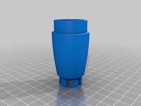 mein Modulares Modell-Rakete hobby kundengebundene 3d print model - Mito3D