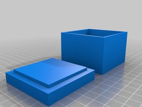 basic jewelry box containers 3d print model - Mito3D