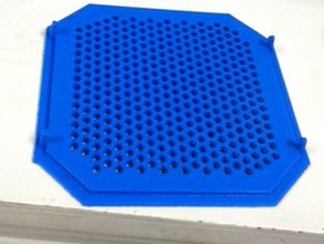hex grate 12 centimeter fan electronics 3d print model - Mito3D