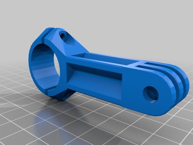 support de guidon vélo la caméra personnalisé 3D print model - Mito3D