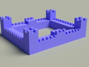 sand castle math art 3d print model - Mito3D