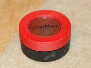smashbox cream eye liner replacment lid replacement parts makeup threaded 3d print model - Mito3D