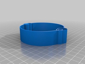 meine angepasste einfacher Verschluss Armband Armbänder 3d print model - Mito3D