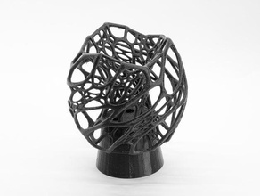 stand cellular lamp 3d print model - Mito3D