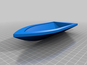 lancha veículos barco makeitfloat 3d print model - Mito3D