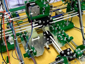 mendel axis accuracy doubling mod other pully reprap upgrade x-axis y-axis 3d print model - Mito3D