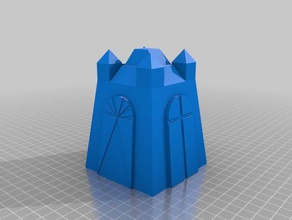 sand castle form art buildacastle 3d print model - Mito3D