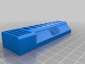 mi personalizados campanario mods memoria usb sd titular de la tarjeta equipo personalizado 3d print model - Mito3D