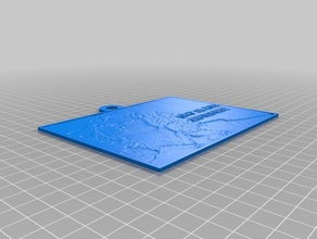 pgp 8-layer 2d-Kunst kundengebundene 3d print model - Mito3D