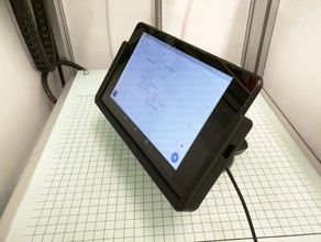 nexus 7 2013-auto-gps-mount tablet automotive google gps gps-mount nexus-7 2013 solidworks tablet-Halterung Halterung für die Windschutzscheibe wireless-Ladegerät 3d print model - Mito3D