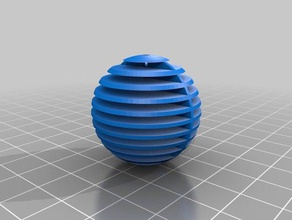 bio-ball v2 Haustiere kundengebundene 3d print model - Mito3D